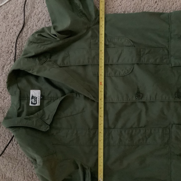 Engineered Garments spring summer olive shirt jacket - Picture 9 of 9